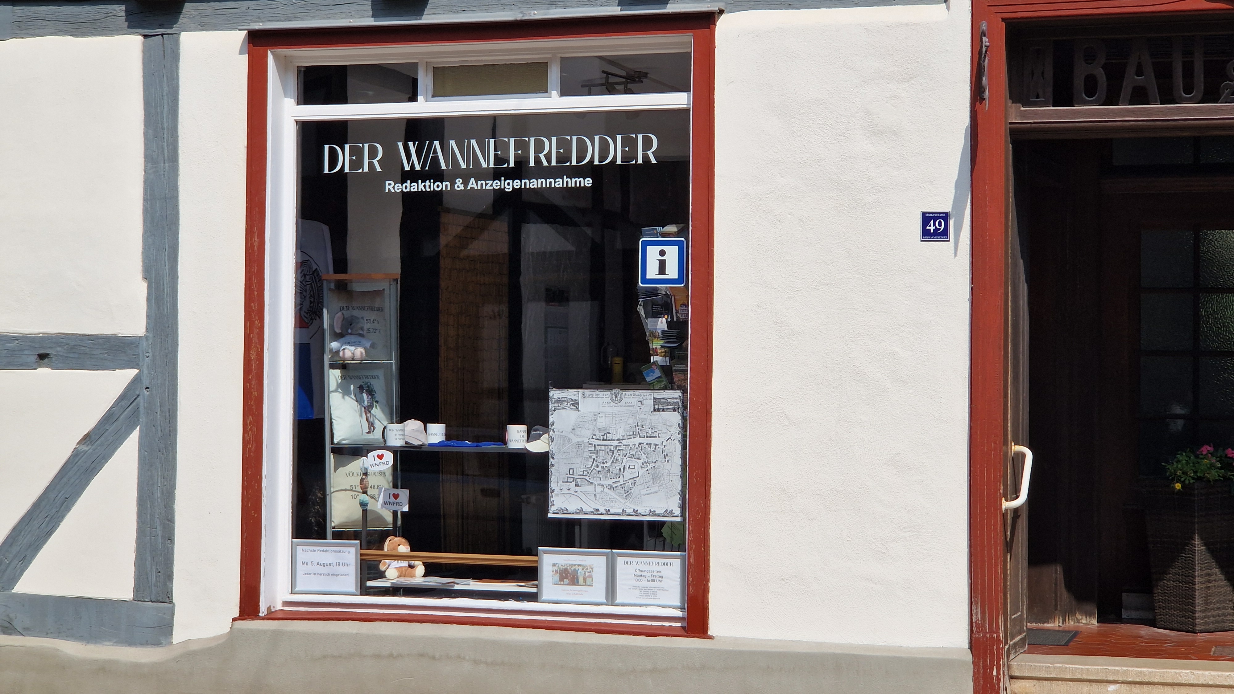 Redaktionsladen, Marktstraße 19, 37281 Wanfried